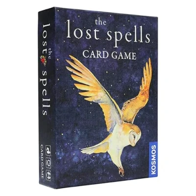 Image of Thames &amp; Kosmos The Lost Spells: Card Game, Strategic Family Games For Game Night, Adventure Adults and Kids with Beautifully Illustrated Animals, 2 4 Players, Age 8+