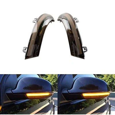 Image of Dynamic Turn Signal Light LED Side Wing Rearview Mirror Indicator Blinker 2PCS For GOLF 5 GTI V MK5 Jetta Passat B6