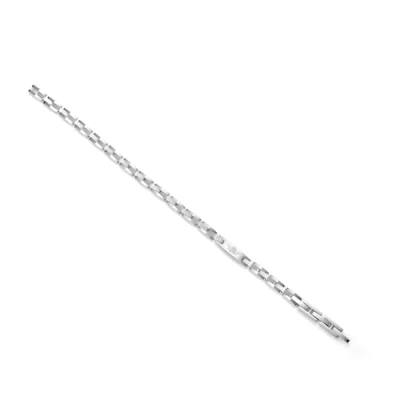 Image of Police Men&#039;s Coil Stainless Steel Hardware Wing logo Slim Bracelet