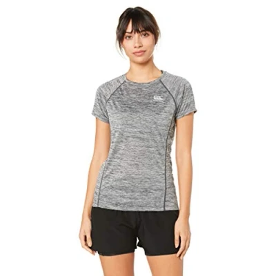 Image of Canterbury of New Zealand Women Vapodri Training T shirt Glacier Grey, Size 10