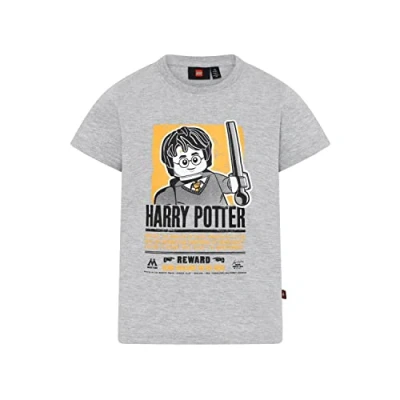 Image of LEGO Harry Potter Unisex T Shirt LWTaylor 317, 912 Grey Melange, 152
