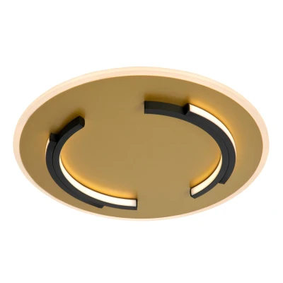 Image of Lucide ANDREAS Flush ceiling light 39,6 cm LED 1x30W 2700K Matt Gold / Brass