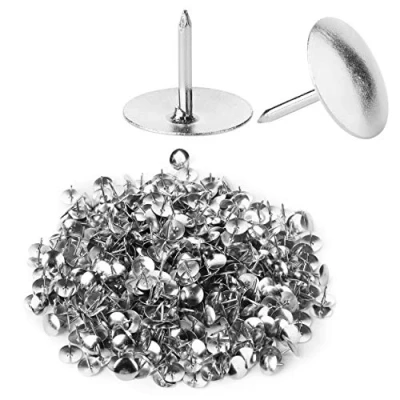 Image of Mr. Pen Thumb Tack, Flat Push Pins, Silver Tacks, 500 Pack