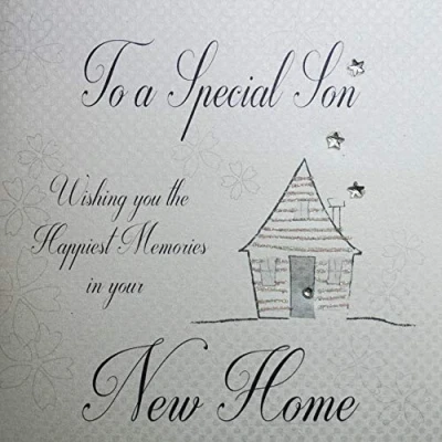 Image of Handmade New Home Card, Special Son Code SS252 S