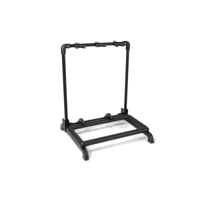 Image of GEWA guitar stand Multi 3 guitars, black, also for roundback GS 103B