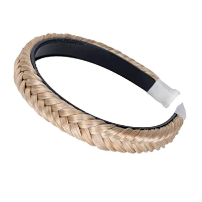 Image of CAISHA Headband Ponytail Braided Hair piece band Accessories Blond Mix HHR1a