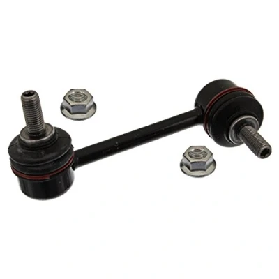Image of 52325SFYJ01 Anti roll bar link FEBI BILSTEIN 42084 Rear Axle Left M10 x 1,25 with nuts Steel HONDA: Accord 7 Limousine