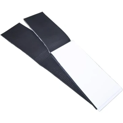 Image of 2 Pairs Universal License Plate Holders Self Adhesive Frameless Weatherproof Holder Resin Synthetic 52x11cm for All Vehicle