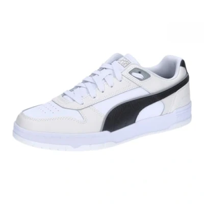 Image of Puma Unisex Adults Rbd Game Low Sneakers, White Black Vapor Gray, 9 UK