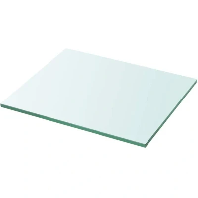 Image of vidaXL Shelf Panel Glass Clear 30x25 cm