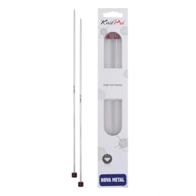 Image of KnitPro Nova Knitting Needles 25cm x 2.25mm Single Ended Pins