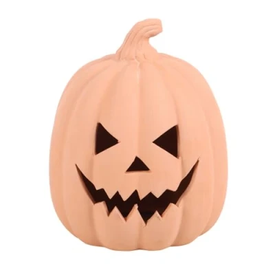 Image of 15cm Terracotta Pumpkin Decoration: Effortless Halloween Decor Rustic Charm, Lasting Impressions Easy Setup for Indoor/Outdoor Use Versatile, Mess Free Decorating Solution