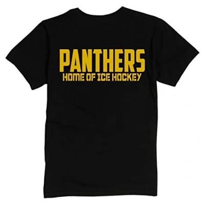 Image of Nottingham Panthers Home of Ice Hockey Premium Mens Tee Shirt Medium Black