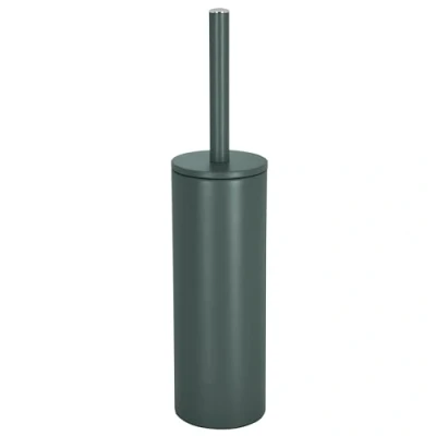 Image of Spirella Akira Toilet Brush with Hygienic Container Dark Green