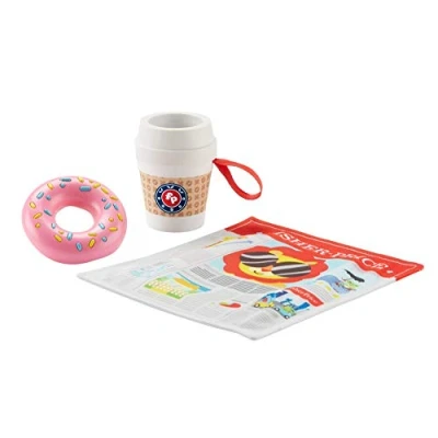 Image of Fisher Price Little Almoco, Baby Toast, Product in Portuguese (Mattel FGH85)