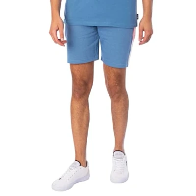 Image of ellesse Turi Jogger Shorts Dark Blue/Light Pink/White XL
