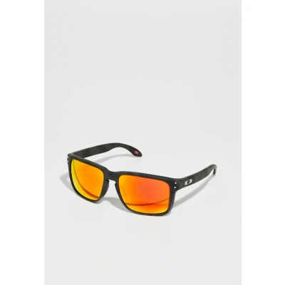 Image of Oakley Unisex OO9487 HOLBROOK XXL 948706 Occhiali da sole O_matter Grey Red Squared Normal