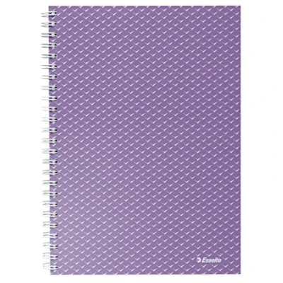 Image of Esselte 628474 Colour Breeze A5 Notebook Lined, Wirebound