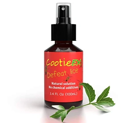 Image of CootieEx Head Lice Treatments with Lavender Oil for Hair Natural Nit Treatment Prevent Infestations: Anti Nits Alternative to Shampoo &amp; Shampoo, 100ml
