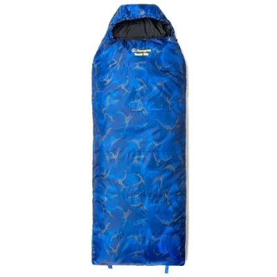 Image of Snugpak Sleeper Kids WGTE Square Sleeping Bag Single with Isofibre insulation (Navy)