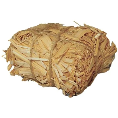 Image of Dolls House Bale of Hay Straw Miniature Farm Stable Pet Accessory 1:12 Scale