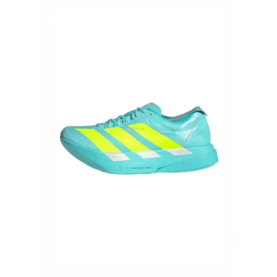 Image of adidas Performance Adizero Adios PRO 4 Road running shoes Flash aqua lucid lemon mint ton, Men&#039;s, Size: 7.5, ton