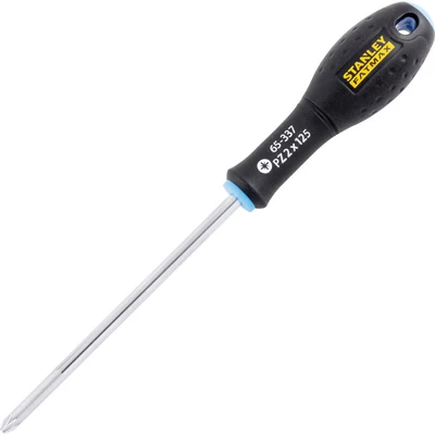 Image of Stanley 0 65 337 Fat Max Screwdriver Pozidrive Pz2X125Mm Black