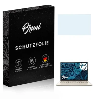Image of Bruni Screen Protector compatible with Asus ZenBook 14X OLED UX3404 Film, crystal clear Protective Film (2X)