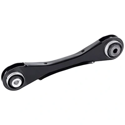 Image of 33326792540 Suspension Arm FEBI BILSTEIN 106554 with rubber mounts mount Rear Axle Right, Upper, Front Control Sheet Steel