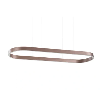 Image of Lucande Smart LED pendant light Melinay, coffee, CCT, Tuya