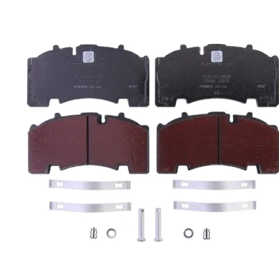 Image of 2930830014T3030 Brake pad set TEXTAR 2930801 prepared for wear indicator with accessories