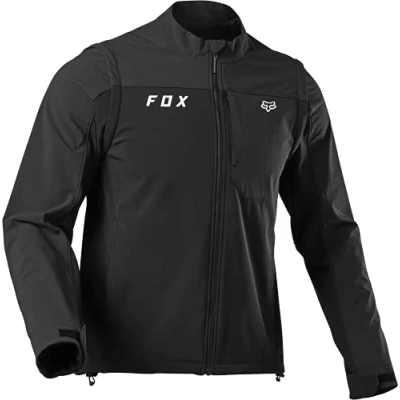 Image of FOX Legion Softshell Jacket Black/Silver XL