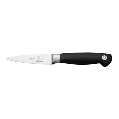 Image of Mercer Culinary Genesis 3.5 Inch Forged Paring Knife, Wood, Black
