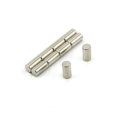 Image of Magnetastico® 10 pcs 5x10 mm neodymium rod magnets N52 Strong cylinder Neo Super power mini Fridge magnet Pinboard Permanent Whiteboard