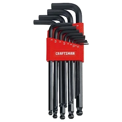 Image of CRAFTSMAN Ball End Metric Hex Key Set, 13 Piece (CMHT26010)