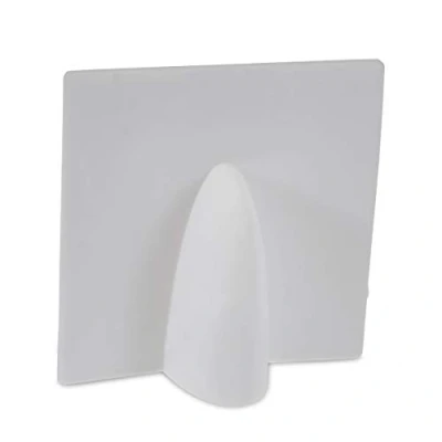 Image of SSL 2 Pack White Roman Nose Cover Brick Buster Plate Cable Wall Entry Tidy Satellite/Coaxial