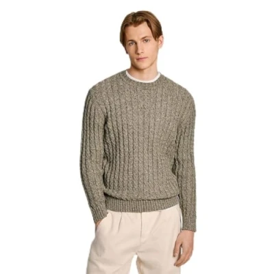 Image of Pepe Jeans Men&#039;s Charlie, Knitwear, Green, M