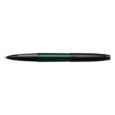 Image of Cross Calais Matte Green and Black Lacquer Rollerball Pen
