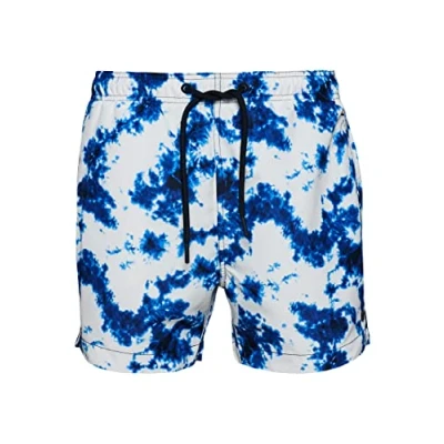 Image of Superdry Men&#039;s Studios SD Swim Short W2, Blue Optic Tie Dye, Large