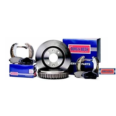 Image of Borg &amp; Beck BBD5968S Brake Disc Single (Rear): Renault Scenic 06/09