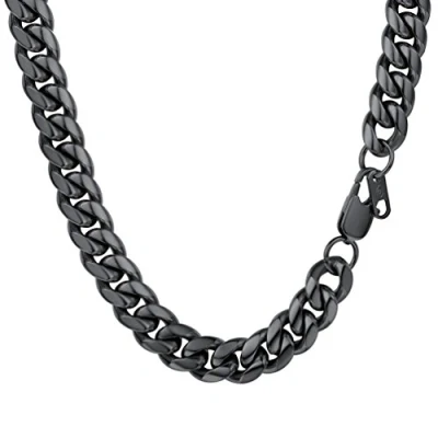 Image of PROSTEEL Gold Chain Mens Necklace Heavy Curb 46cm Choker
