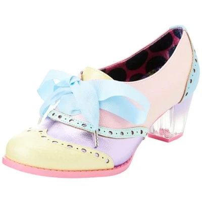 Image of Irregular Choice Corporate Beauty PU Pastel 41 Multicolor