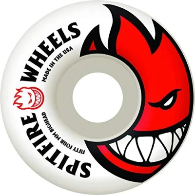 Image of Spitfire Bighead Skateboard Wheels Set of 4, unisex, red, 52 mm