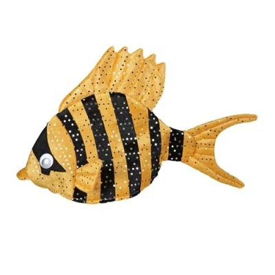 Image of WIDMANN Adults Yellow Tropical Fish hat. Perfect for world book day, halloween, carnival or birthday party.