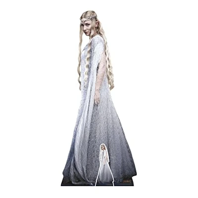 Image of Star Cutouts SC4137 Galadriel Lifesize Cardboard Cutout: Ideal for Lord of the Rings Fans, Movie Enthusiasts, and Collectors