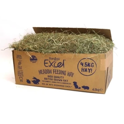 Image of Excel Burgess Meadow Feeding Hay, 4.5 kg