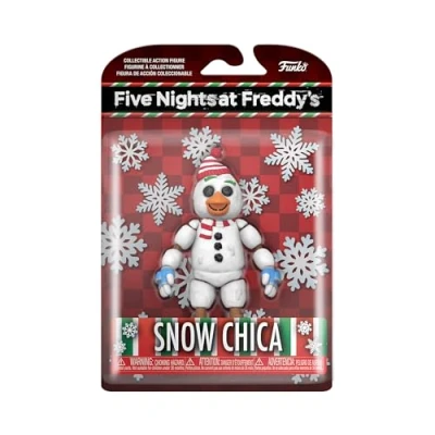 Image of Funko Action Figure: Five Nights At Freddy&#039;s (FNAF) Holiday Chica the Chicken Collectable Toy Gift Idea Official Merchandise Video Games Fans