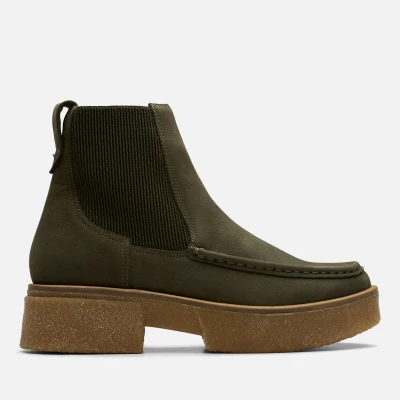 Image of Clarks Women&#039;s Linoso Top Nubuck Chelsea Boots UK 4