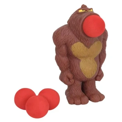 Image of Zing Popper Toy Launches Foam Balls Up to 20 Feet Fun Indoor and Outdoor Game for Kids Includes 4 (Big Foot)