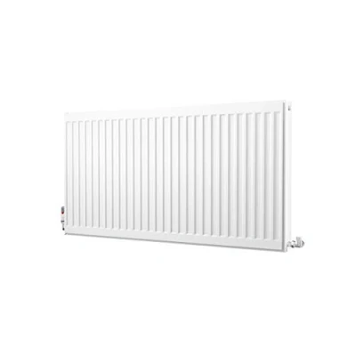 Image of Kartell Kompact Type 22 Double Panel Convector Radiator 600mm x 1100mm White
